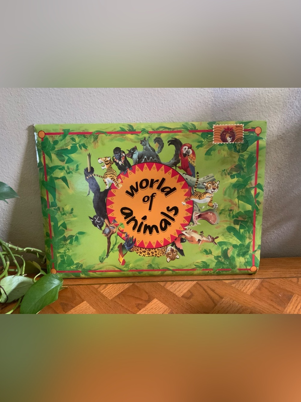 World of Animals oversized books USED